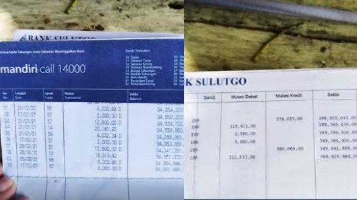 pengemis kaya, lutfi haryono, bank akaun pengemis kaya lutfi haryono