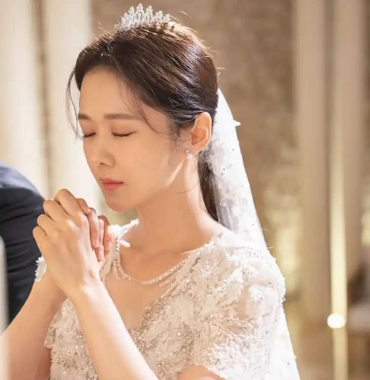 jang nara, jang nara wedding, jang nara in wedding dress