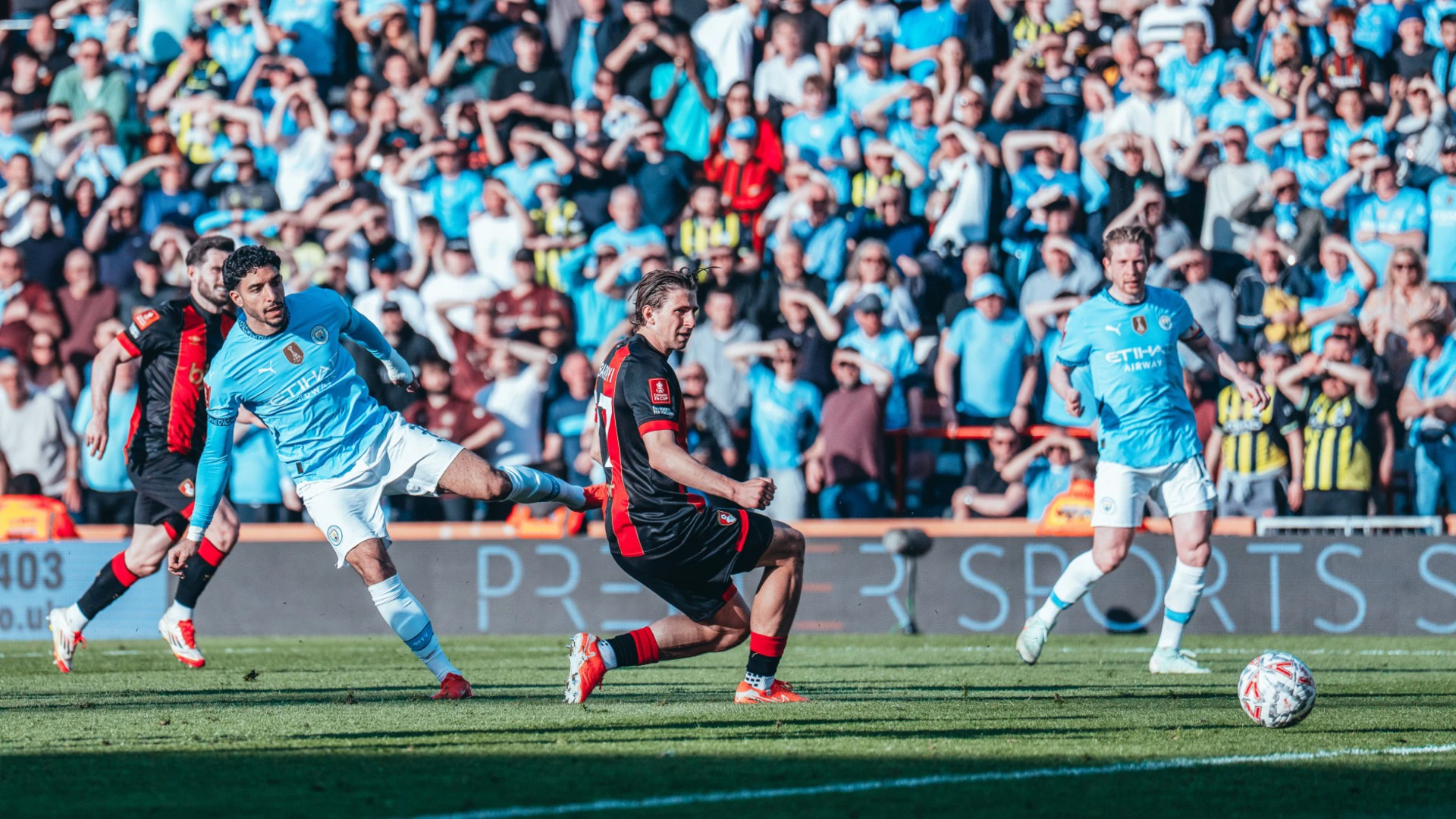 Keputusan Piala FA, Manchester City Ke Separuh Akhir Kalahkan Bournemouth